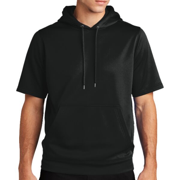Sport Tek ST251 Fleece Short Sleeve Hooded Pullover Thumbnail