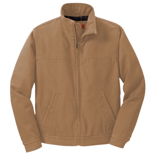 Corner Stone CSJ40 Adult Washed Duck Cloth Flannel Lined Work Jacket Thumbnail