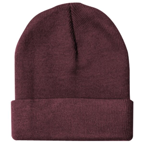 Ultra Club 8130 Acrylic Knit Beanie with Cuff Thumbnail