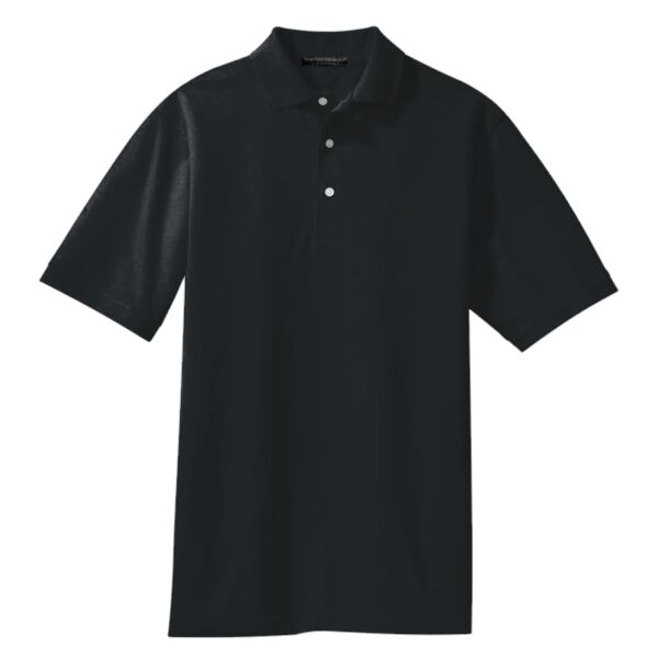 Port Authority 497 Poly Bamboo Charcoal Blend Pique Polo Thumbnail