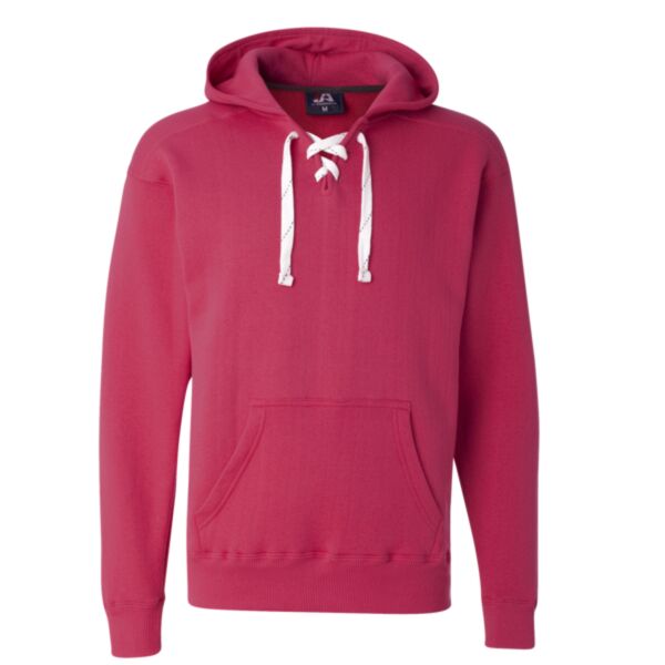 J America 8830 Sport Lace Hooded Sweatshirt Thumbnail