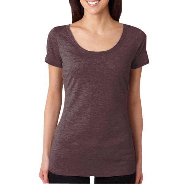 Ladies’ Tri-Blend Scoop Tee Thumbnail