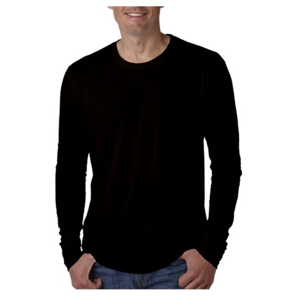Men's Long-Sleeve Cotton Crew Thumbnail