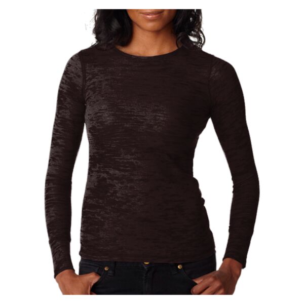 The Ladies’ Poly/Cotton Burnout Thermal Thumbnail