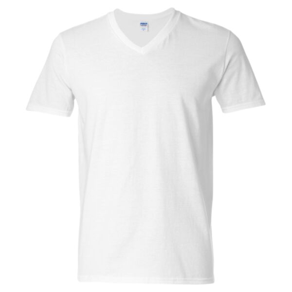 Gildan 64v00 Adult Softstyle V-Neck T-Shirt Thumbnail