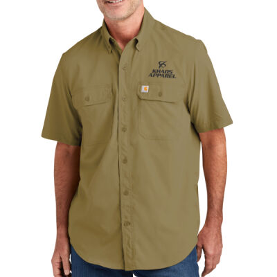 E1 - Carhartt CT105292 Adult Force Solid Short Sleeve Shirt Thumbnail