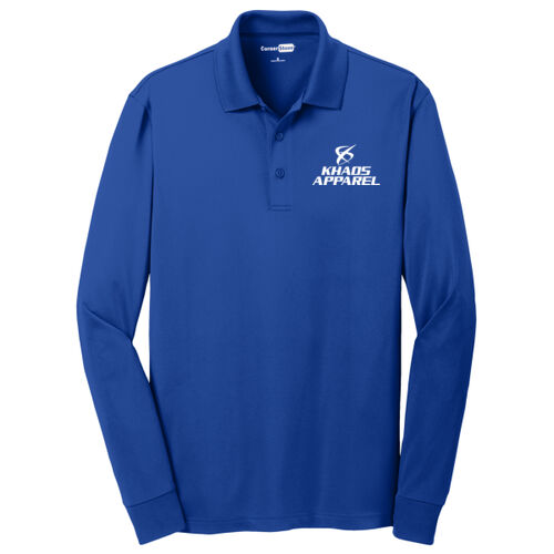 E2 - CornerStone CS412LS Adult Select Snag Proof Long Sleeve Polo Thumbnail